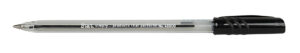 PEN STAT 1.0MM BALLPOINT MEDIUM BLACK BX12