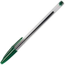 green bic pen