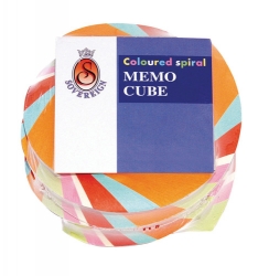 MEMO CUBE SOVEREIGN SPIRAL COLOURED