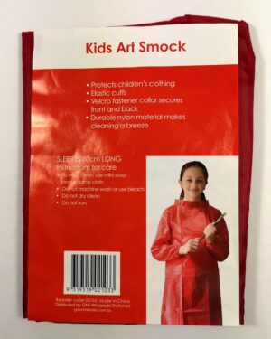 ART SMOCK GNS BASIC KIDS 80CM LONG SLEEVE
