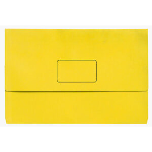 DOCUMENT WALLET MARBIG SLIMPICK F/C BRIGHT YELLOW PK10