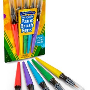 PAINT BRUSH PENS CRAYOLA 5 ASSTD COLS