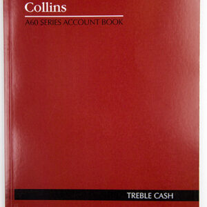 ACCOUNT BOOK COLLINS A60 TREBLE CASH