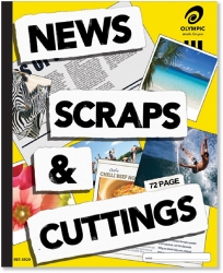 SCRAPBOOK OLYMPIC 929 NEWS/CUTTING 72PG