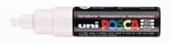 SP- MARKER UNI POSCA PC8K CHISEL WHITE
