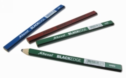 PENCIL CARPENTERS REXEL BLACKEDGE MEDIUM