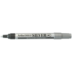 MARKER ARTLINE 900XF PERMANENT 2.3MM BULLET NIB SILVER