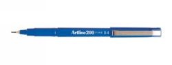 PEN ARTLINE FINELINER 200 0.4MM FINE BLUE