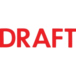 X-STAMPER 1068 DRAFT RED
