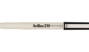 PEN ARTLINE FINELINER 210 0.6MM MEDIUM BLACK