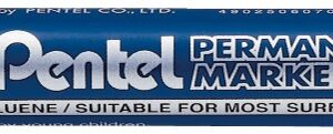 MARKER PENTEL N860 CHISEL BLUE