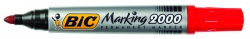 MARKER BIC MARKING 2000 PERMANENT 1.7MM BULLET TIP RED