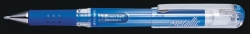 PEN PENTEL RB HYBRID GEL GRIP DEL METALLIC BLUE