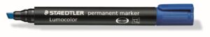 MARKER STAEDTLER 350-3 PERM CHISEL BLUE