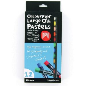 OIL PASTELS MICADOR LARGE COLOURFUN ASST PK12 ASST