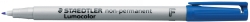 SP- MARKER OHP STAEDTLER 316 WATER SOL F BLUE