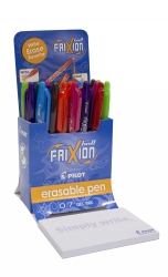 PEN PILOT FRIXIONBALL ROCKET ASST COLOURS DISPLAY 24