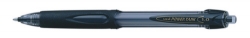 PEN UNI BP POWER TANK SN220 RETRACT MED BLACK