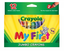 CRAYONS CRAYOLA MY FIRST GIANT PK12