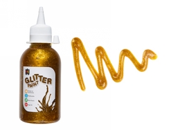 PAINT EC 250ML GLITTER GOLD