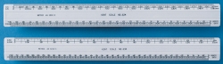 RULER KENT DOUBLESIDED HANDSCALE 62M