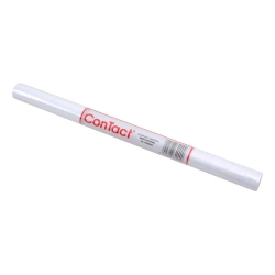 BOOK COVERING CONTACT S/ADHESIVE 15MX450MM 50 MICRON CLEAR