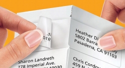 LABEL AVERY INKJET 65L ADDRESS MINI CLEAR 38.1X21.2 PK25