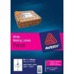 LABEL AVERY INKJET J8169-50 4UP