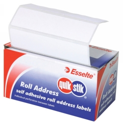 LABEL QUIK STIK DISP 103X36 ROLL ADDRESS