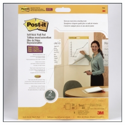 WALL PAD POST-IT 566 508X584MM SELF-STICK PK2