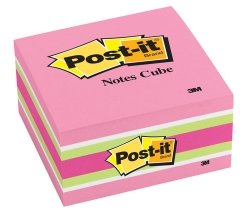 NOTES CUBE POST-IT 76X76MM 2054-PP GREENWAVE 400SHT