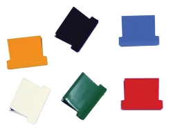 NALCLIP REFILL ESSELTE ASST COLS MED PK50