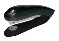 STAPLER STAT 26/6 FULL STRIP BLACK PLASTIC