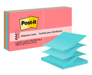 NOTES POST-IT POP UP REFILL R330AN 73X73MM ASST CAPET/POPTI  PK6