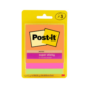 NOTES POST- IT SUPER STICKY 3321-SSAU 73X73 RIO DE JANEIRO PK3
