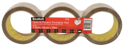 TAPE PACKAGING SCOTCH 310 48MMX50M BROWN PK3