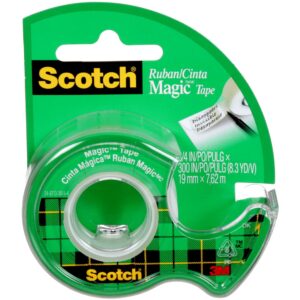 TAPE MAGIC SCOTCH 105 19MMX7.6M ON DISP