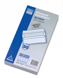 ENVELOPE TUDOR DLX 120X235 SECRET S/S PK50