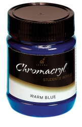 PAINT CHROMACRYL 250ML WARM BLUE