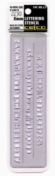 STENCIL CELCO C5 LETTERING 5MM