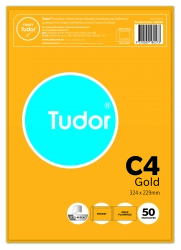 ENVELOPE TUDOR FSC C4 KRAFT PEEL/SEAL PK50
