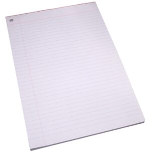 PAD EXAM QUILL A4 60GSM 1 HOLE WHITE 90LF