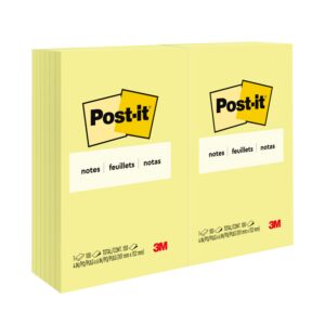 POST- IT NOTES 659 98X149 YELLOW