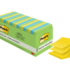 NOTES POP-UP POST-IT R330-18AUCP 76X76MM  JAIPUR CABINET PK18