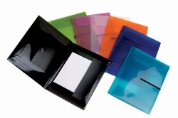 DOCUMENT WALLET COLBY A4 POP DUO P337A BLACK