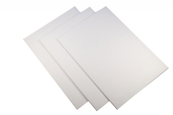 CARDBOARD QUILL 510X 635 10 SHEET I SIDE BLACK/WHITE