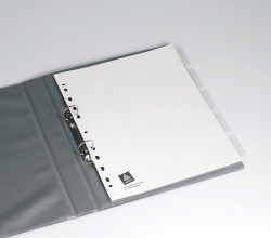 DIVIDERS AVERY A4 MANILLA 5 TAB INSERT X/WIDE SHEET/ PROT