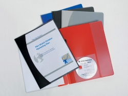 FLAT FILE MARBIG A4 PREMIER INSERT RED