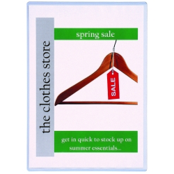 DOCUMENT PROTECTOR MARBIG A4 PVC CLEAR