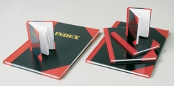 NOTEBOOK A4 BLACK & RED 150LF